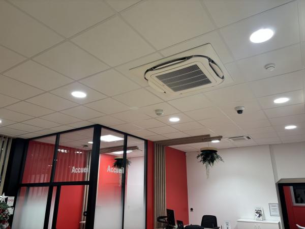 Installation CVC pour bureaux professionnels - Normandie