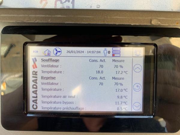 contrôle de la consommation d’énergie