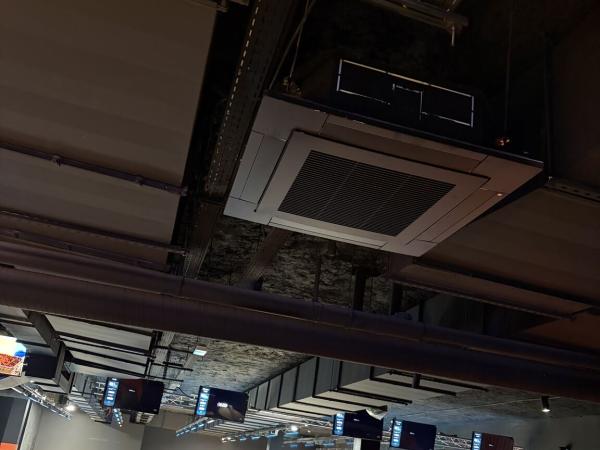 Mise en place climatisation et ventilation SpeedPark Rennes
